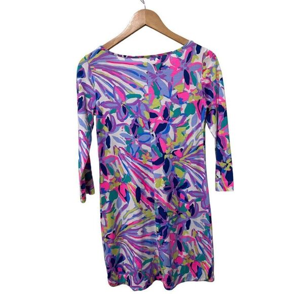 Lilly Pulitzer Marlowe Havin A Blast Floral Shiftt Dress Multicolor Size XS - Picture 5 of 13